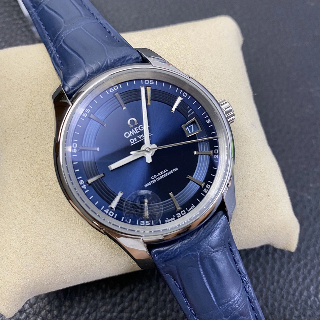 Vibrant CBD Factory Omega De Ville Hour Vision 41mm Blue Dial (431.33.41.21.03.001) 1:1 Super Clone – DD8900 Movement 330